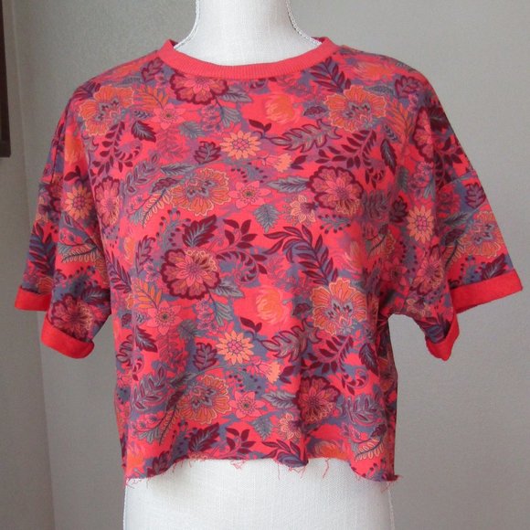 Wildfox Zinnia Pop Cuffed Tee - Picture 1 of 7